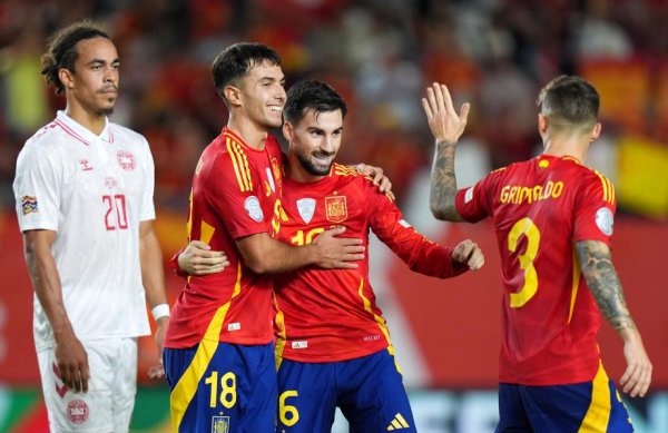 欧国联-祖比门迪立功 西班牙主场1-0小胜丹麦